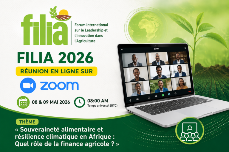 Réunion Zoom FILIA 2026 : Échanges sur la souveraineté alimentaire et la finance agricole en Afrique